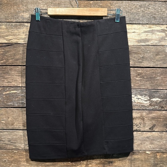 💰BOGO FREE WHBM Black Office or Dress Skirt - Picture 4 of 7